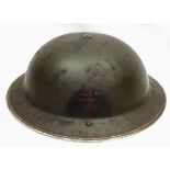 WW2 British MK II Combined Op?s Helmet. Worn by some of troops on D-Day.