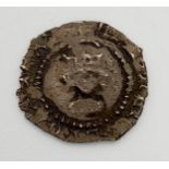 A Henry VII Silver Hammered Half Penny. 1485-1509. London mint. 0.33g. Please see photos for