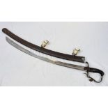 An Incredible, Rare, Battle of Waterloo Light Cavalry Curved Sword (1796).