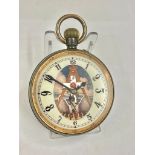 Antique masonic Goliath pocket watch , Working