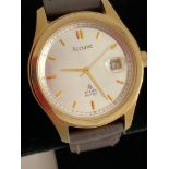 Gentlemans ACCURIST MS075 Quartz Wristwatch in perfect working order. Sweeping second hand,date