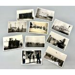 German Hitler Youth Photo rare collection of 35 photographs of a trip with the Airship Graf