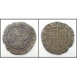 An Elizabeth I Silver Hammered Half Groat Coin. 1582-1600. 1g. Please see photos for conditions. A/F
