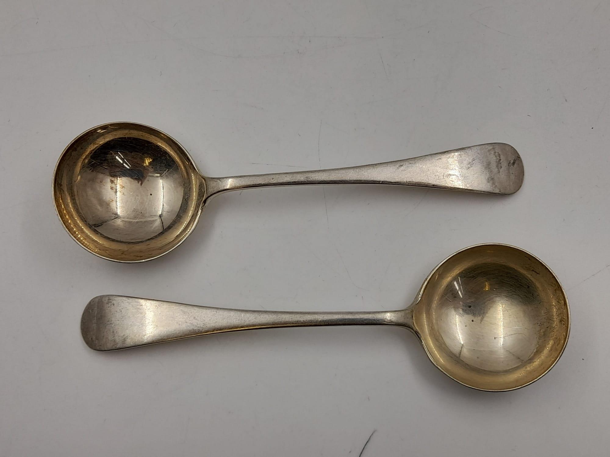 A Selection of Vintage and Antique Eight Silver Spoons. 264g total weight. - Image 5 of 6
