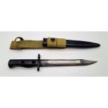 British S.L.R Bayonet with frog