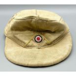 WW2 German Africa Corps M40 Cap. Typical period piece. It does not have the eagle and swastika