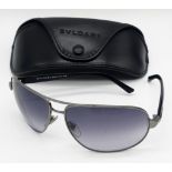 A PAIR OF BVLGARI SUNGLASSES WITH CASE 9146