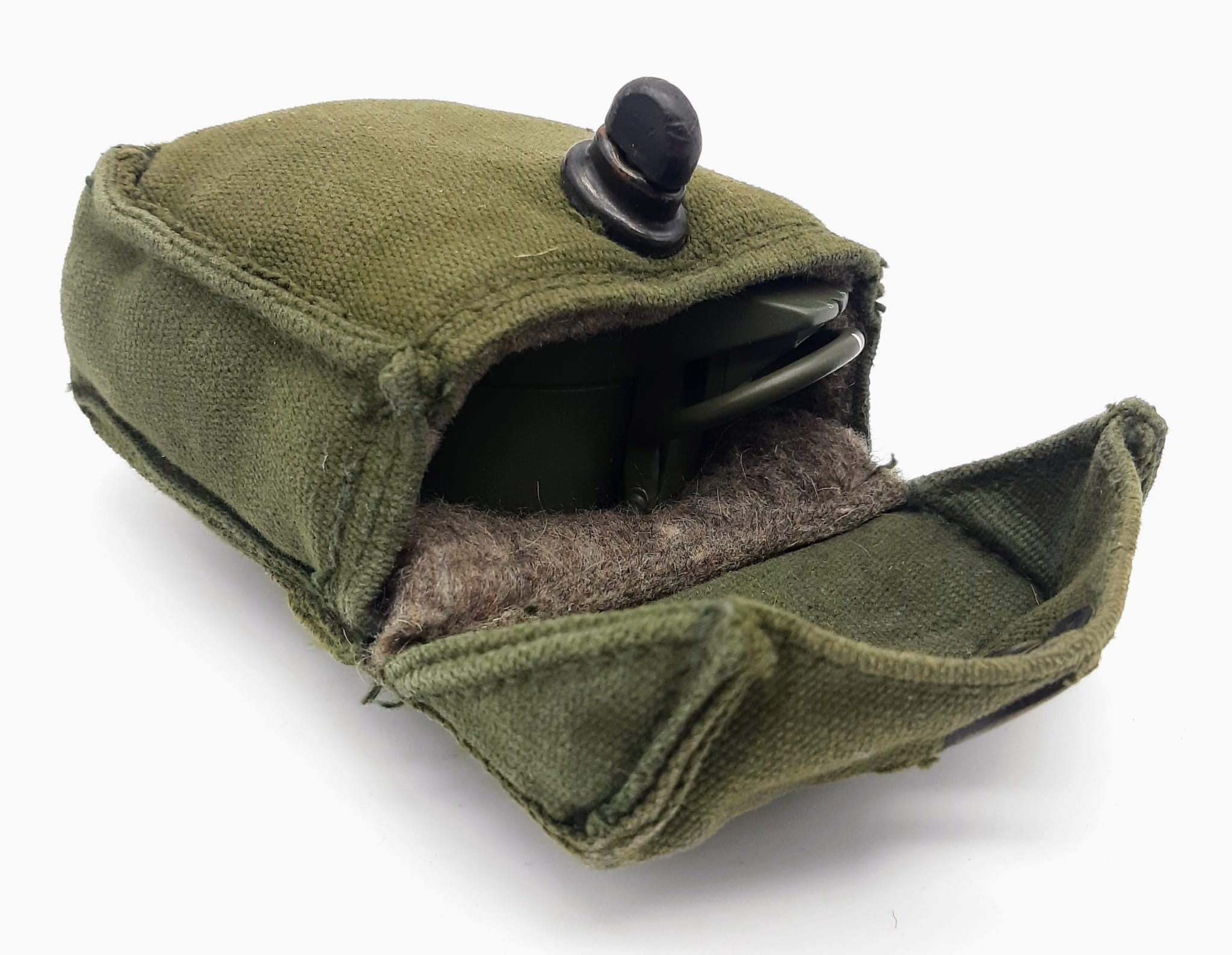 Excellent Condition Francis Barker M88 Military Compass in Padded Canvas Belt Case - Image 13 of 13