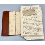 Part 2-World War 1 A Very Rare Parcel of Original First World War Documents relating to Sergeant W