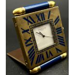 Cartier travelling alarm clock in working condition