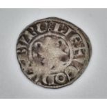 An Ancient Medieval Crusade Dukes of Burgundy 13th Century Silver Denier. Please see photos for