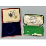 Two replica WW2 Third Reich Medal Boxes (no contents)