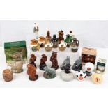 Over 20 Incredible Vintage Whisky Miniatures Presented in a wonderful Array of Ceramic and Glass