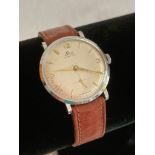 Rare Vintage 1950/60?s ELCO BIMATIC wristwatch, Swiss made in full working order, manual/automatic