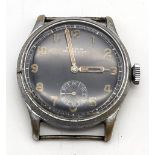 WW2 German Africa Corps Para Bruchsicher Wrist Watch works well.