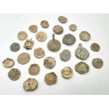A Selection of Over 20 Medieval and Early Seals. Please see photos for conditions. A/F.