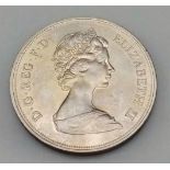 ELIZABETH AND PHILLIP 20 NOVEMBER 1947 - 1972 COIN.