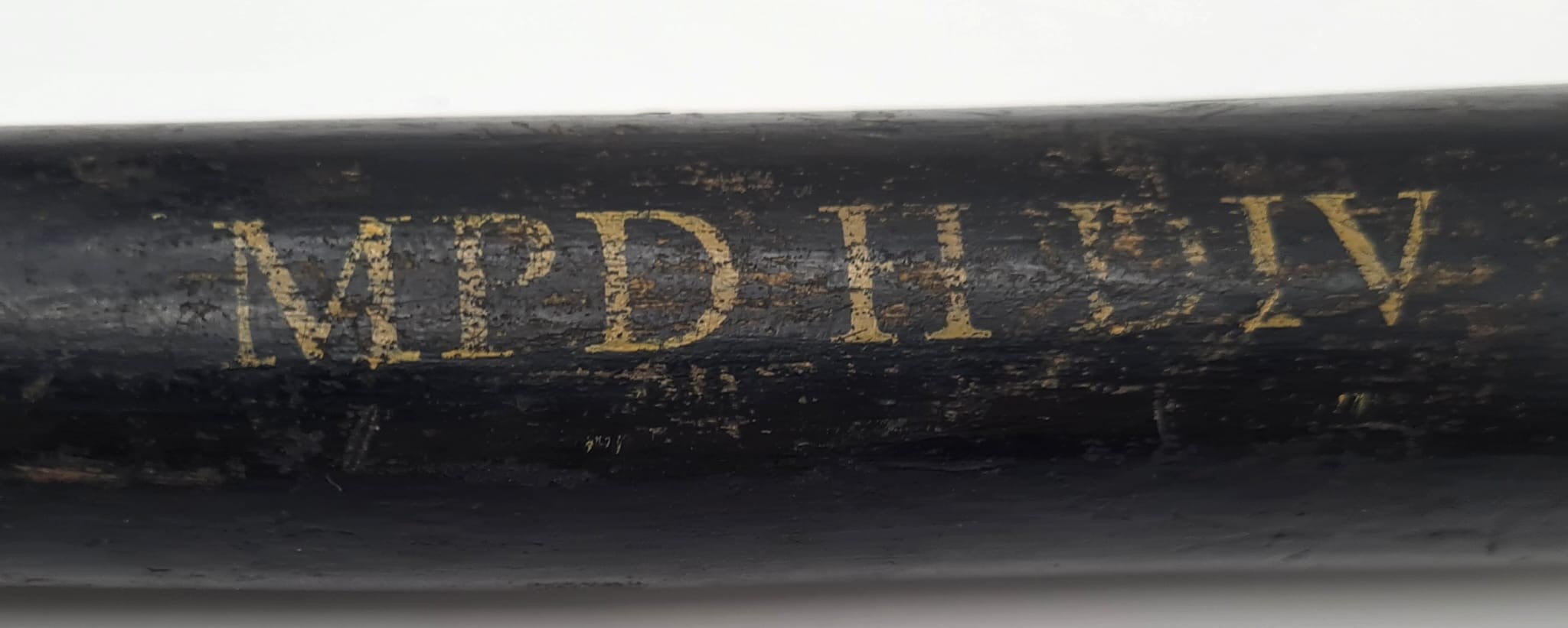 An Antique Victorian Metropolitan Police Truncheon - belonged to H Division of Whitechapel around - Image 2 of 4