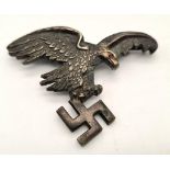 WW2 German Luftwaffe Pilot Observer Sweet Heart Pin made from an Actual Badge.