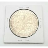 A 1904 Edward VII Silver Straits Settlement One Dollar Coin. 26.95g silver weight. Encapsulated -