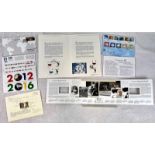 A Selection of Commemorative and 1st Day Cover Stamps. To Include: The Diamond Jubilees, Olympic