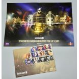 A Limited Edition Doctor Who 50th Anniversary Stamp Cover Set with Tardis Postmark.