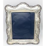 A Very Large Vintage Sterling Silver Photo Frame. 38 x 31cm. 1460g total weight.