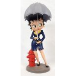 A Large Betty Boop with Umbrella Figure - Fliescher Studios. 40cm tall.