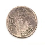 A 1723 George I Silver Shilling Coin. 2nd bust. Bow. Please see photos for conditions.