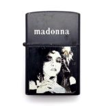 A Vintage Rare Promo Madonna Kingsway Flip Lighter. A/F