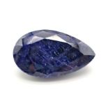 457ct Huge Natural Blue Sapphire. Pear Cut. GLI Certified