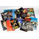 A Brilliant Collection of Rock Concert programmes, annuals and comics - some rare gems!
