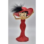 Betty Boop Red Glitter Dress Figure - Fleischer studios. 23cm.