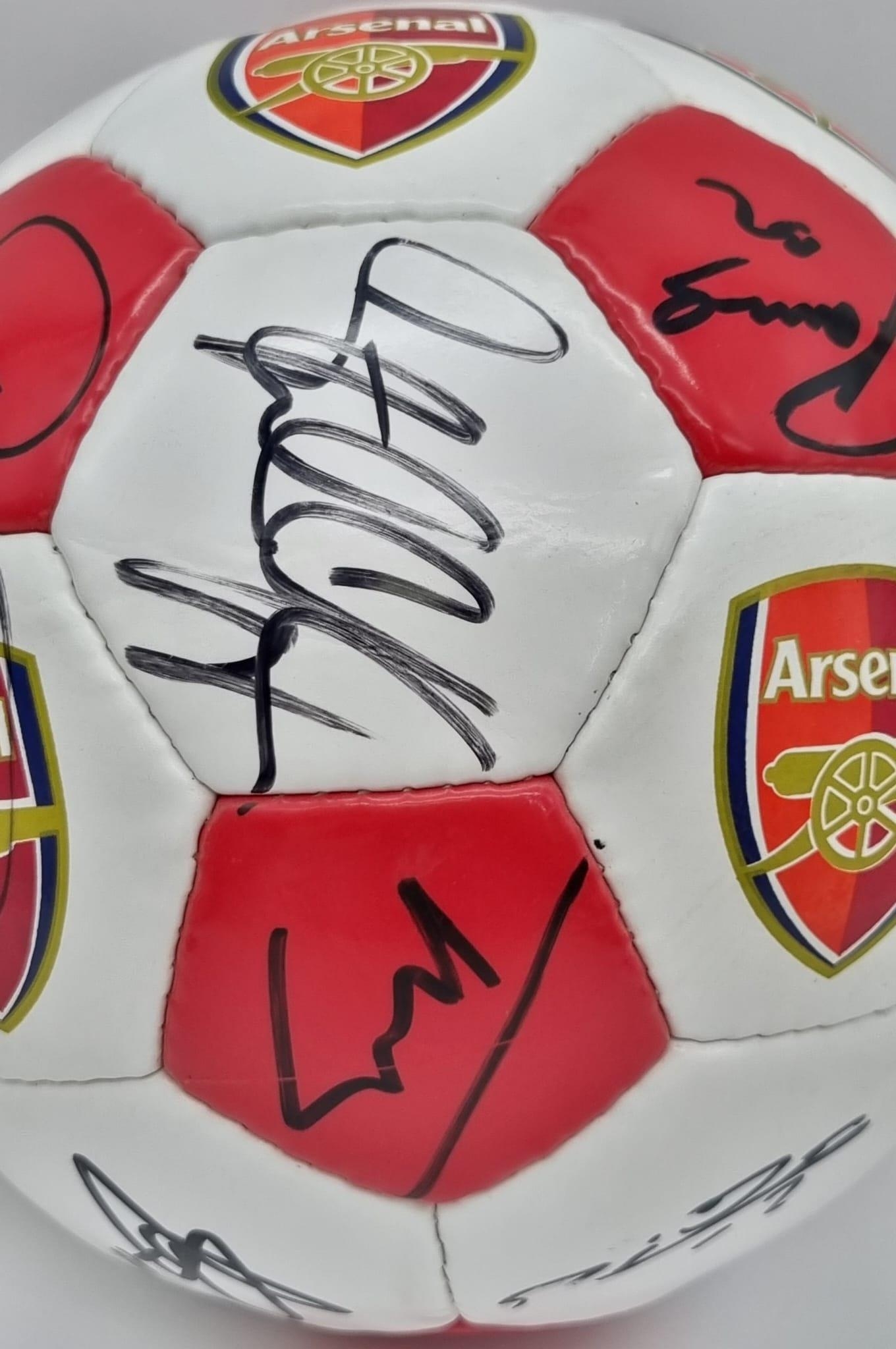 An Incredible Authentic Arsenal FC Invincibles Signed Premier League Winners Football - 2003/4 - Image 11 of 19