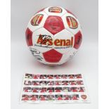 An Incredible Authentic Arsenal FC Invincibles Signed Premier League Winners Football - 2003/4