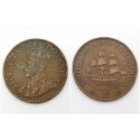 1934 SOUTH AFRICA SUID AFRIKA 1D