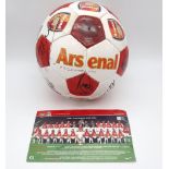 An Authentic Arsenal FC 2003 F.A. Cup Winning Squad Signed Football. Over 20 signatures: