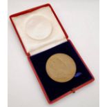 An Edward VII 1902 Coronation Medal in Original Box. 5.5cm diameter.