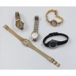 Five Vintage Ladies Watches. A/F.