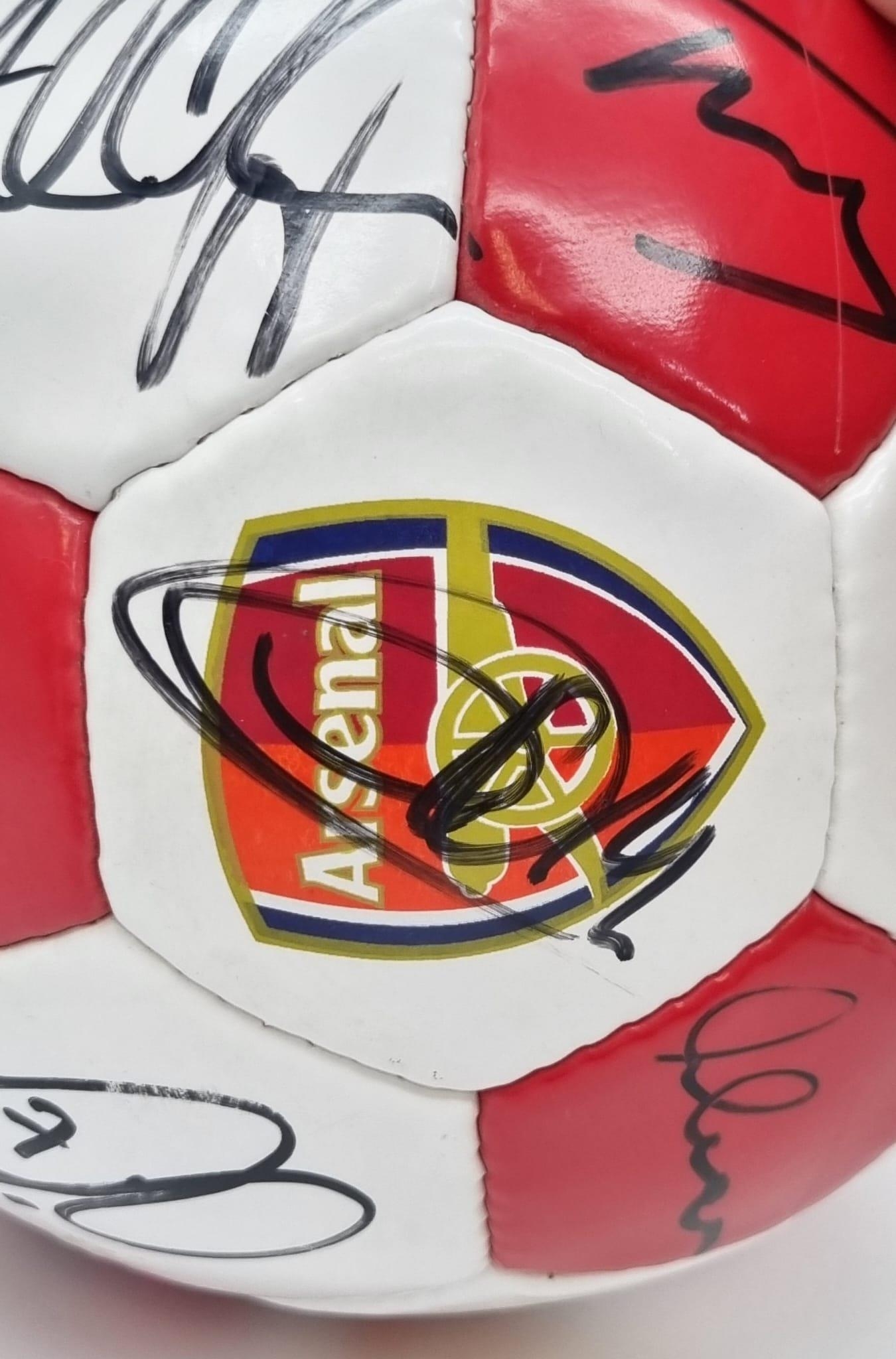 An Incredible Authentic Arsenal FC Invincibles Signed Premier League Winners Football - 2003/4 - Image 18 of 19