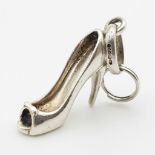 LINKS OF LONDON STERLING SILVER HIGH HEEL CHARM WITH SPLIT RING 3.4G