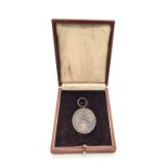 Very nice cased 3rd Reich West Wall Medal in presentation box.