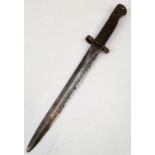 Very Scarce Original Condition World War 1 1903 Pattern Bayonet with full Crown 1903 LFD etc