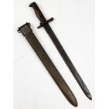 WW1 US 1905 Pattern 6” Springfield Bayonet. Dated 1922. These were re-issued during WW2. Many were