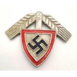 3rd Reich R.A.D (Labour Corps) NCO’s Cap Badge.