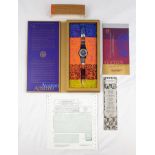 Rare Unworn Swatch Byzantine Inspired Avaton S7370 Watch in Original Packaging. Full working order