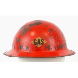 WW2 Home Front Gas Company Helmet.