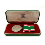 Womens voluntary service medal in royal mint case of issue. Un-named as issued. EF
