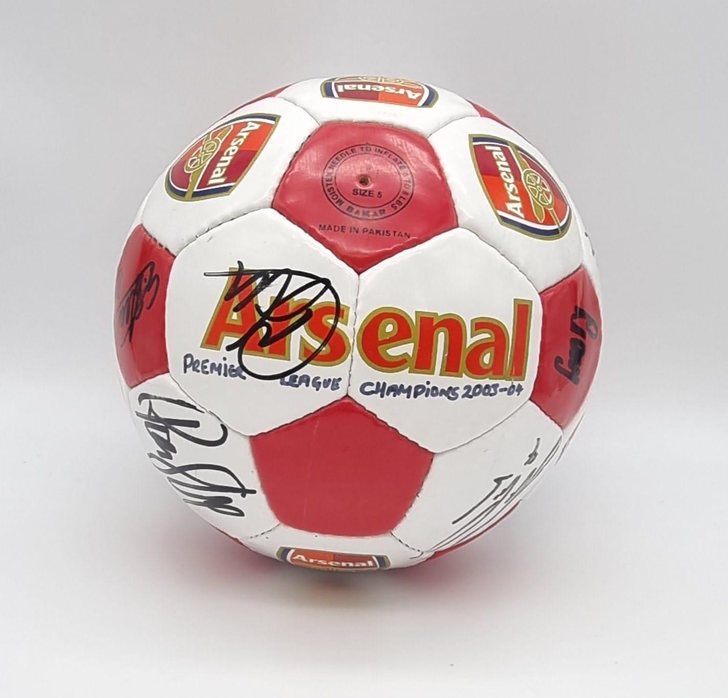 An Incredible Authentic Arsenal FC Invincibles Signed Premier League Winners Football - 2003/4 - Image 4 of 19