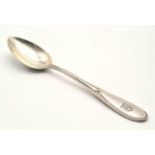 A Silver Spoon From The Estate of Hermann Goering. 14cm. 24g.